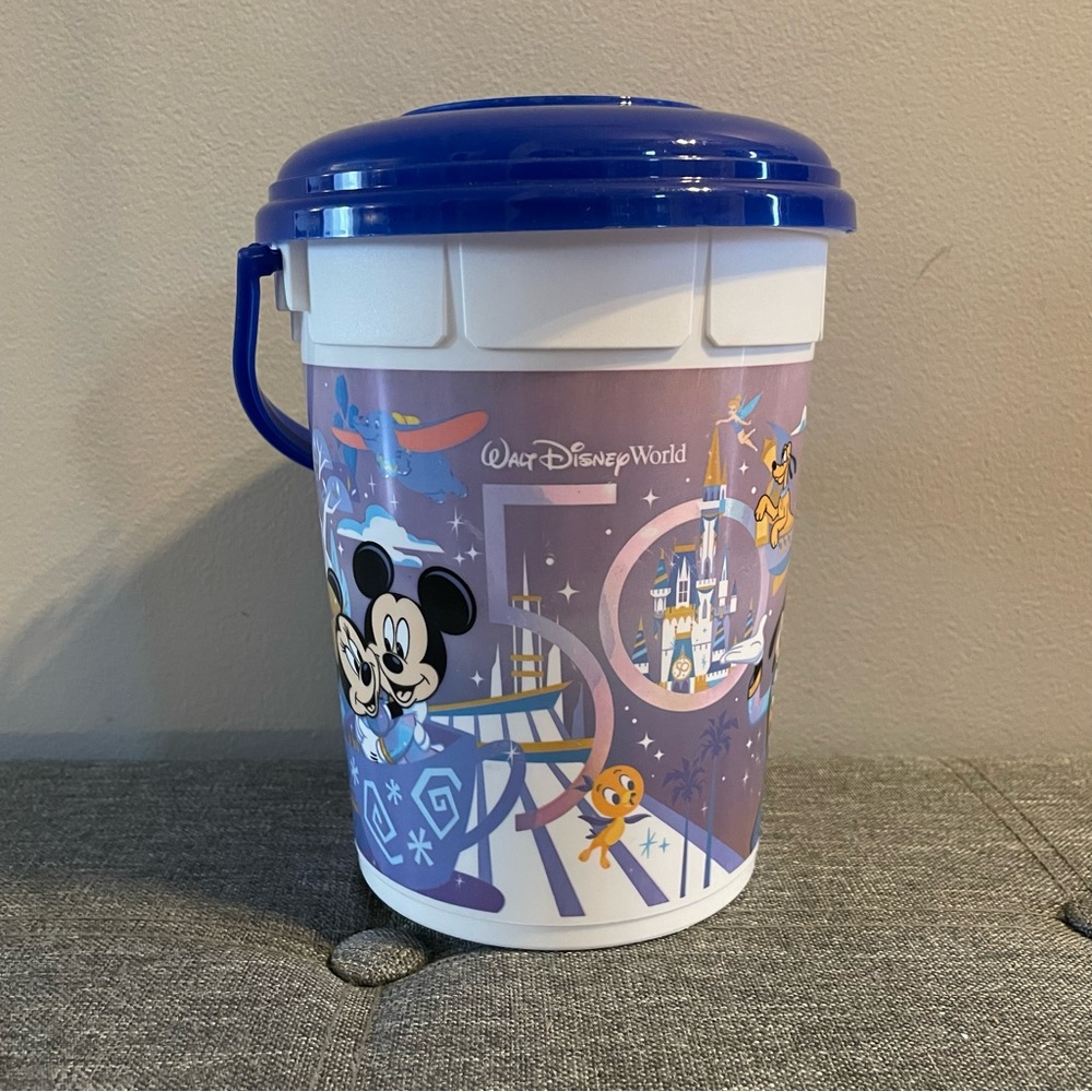50th Anniversary WDW Disney Popcorn bucket